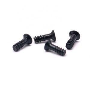 Tornillos de Cabeza Avellanada Métricos de Acero Inoxidable, con Ranura Cruzada, Galvanizados en Negro, M3 M4 M5, para Uso Industrial en Fijaciones y Ensamblajes - Product Image 1