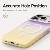 Coque de protection magnétique C0287 à design fin avec protection caméra pour iPhone 17 Air 16 15 14 13 12 11 18 Pro Max