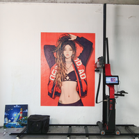 Impresora CMYK W para Paredes, Impresión 3D Directa en Azulejos, Vidrio, Hormigón, Altura Ilimitada