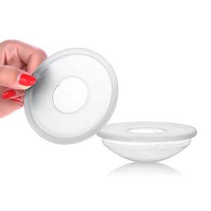 Brevet d'usine sans BPA Transparent PP Gel de silice collecteur de lait maternel <span class=keywords><strong>coque</strong></span> de collecte de lait maternel - Product Image 2