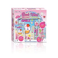 Ensemble de journal intime mignon personnalisé avec serrure pour filles enfants Journal de voyage scolaire coffret cadeau pour l'écriture et le dessin