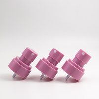 24410 Pompe de pulvérisateur de brouillard cosmétique colorée de 24mm avec bouchon anti-poussière, bouteille de parfum OEM, vente en gros d'usine, échantillon gratuit