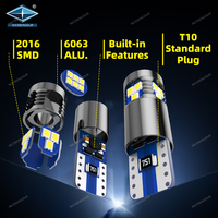 Neues Design Auto-Innen zubehör w5w 194 LED Canbus T10 Lampe 2016 18SMD 12V 24V T10 ohne Polarität