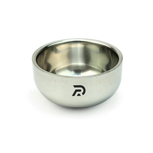 Prestige Razor 1627, superventas, cuenco y taza de afeitar de acero inoxidable con tapa, uso de peluquero, cuidado Personal para hombres y mujeres - Product Image 1