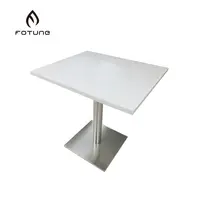 Restaurant Furniture Corians Solid Surface Epoxy Resin Table Top