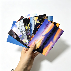 Invitations de mariage personnalisées OEM ODM, faible MOQ, votre propre design, cartes <span class=keywords><strong>photo</strong></span> paysage, anime, étoiles pour souvenirs et cadeaux - Product Image 2