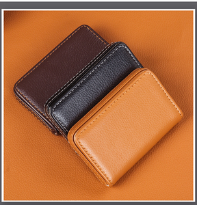 Étui à cigares en cuir PU avec aimants, porte-cartes de visite, design 7 ou 8 compartiments, étui et conteneur de rangement pour cigarettes en gros - Product Image 1