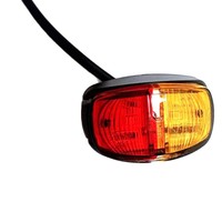 Feu de positionnement LED acrylique haute qualité 10-30V pour l'avant, le côté et l'arrière des camions, camping-cars et remorques - Expédition rapide