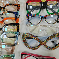 Monture de lunettes pour femme en TR90, assortiment varié, solide, à monture complète, durable, pour un usage quotidien, adaptée à toutes les formes de visage
