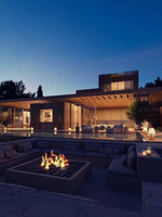 Villa préfabriquée en acier léger galvanisé, style moderne, simple et confortable, 2 étages, 3 chambres, appartement, design 3D