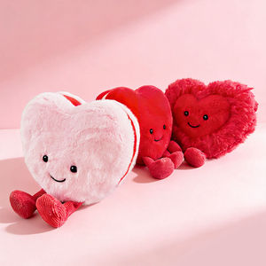 Peluche a Forma di Cuore con Altezza 10cm, Super Morbido e Adorabile, Regalo Ideale Personalizzato <span class=keywords><strong>per</strong></span> <span class=keywords><strong>San</strong></span> <span class=keywords><strong>Valentino</strong></span> - Product Image 5