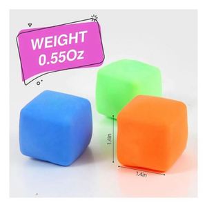 ขายส่งของเล่นบีบฟูฟู Pegajosos สำหรับการเล่นเสริมประสาทสัมผัส ลดความวิตกกังวล ลูกบอลบีบฟูฟู ของเล่นบีบฟูฟูสำหรับคริสต์มาส ของเล่นบีบฟูฟูคลายเครียด - Product Image 2