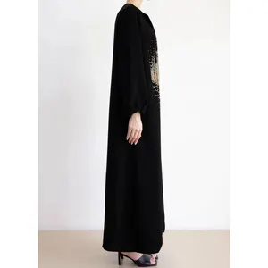 Eid 기도 의류 Khimar 히잡 긴 2023 라마단 이슬람 아랍어 히잡 여성 Abayas 상의 Abaya Jilbab 이슬람 의류