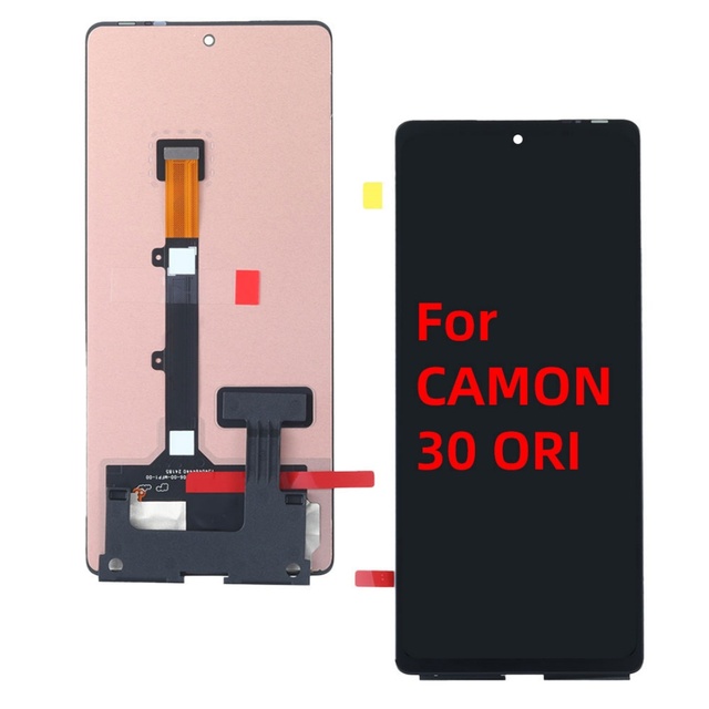 Original Mobile Phone Lcd for Tecno Camon 30 Pro Lcd Display for Tecno Camon 30 Pro 5g No Frame Phone Lcds and Touch Screen