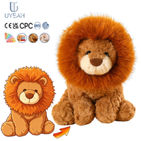 Peluche Lion Personnalisée UYEAH OEM/ODM, Conforme CPC/EN71, Design Cartoon, Logo Personnalisé, Jouet en Peluche Doux, Cadeau