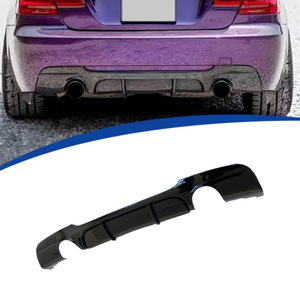 ชุดแต่งสปอยเลอร์หลัง BMW ซีรี่ส์ 3 E90 วัสดุ PP สีดำเงา อะไหล่รถยนต์ - Product Image 1