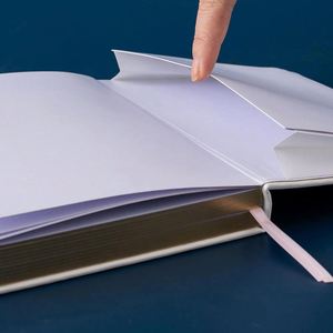 Wholesale High Quality Hardcover Leather A5 Custom Diary Gold Stamping Thread Sewing Bound OEM/ODM Journal <b>Notebook</b> - Product Image 3