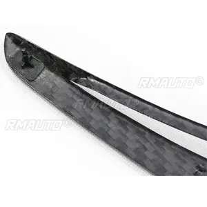 Cache-coffre latéral en fibre de carbone sèche pour BMW Série 4 F32 F33 F36 2014-2020, garniture de couvercle d'entraîneur d'air latéral - Product Image 6