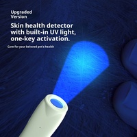 Tondeuse à poils pour animaux de compagnie avec lumière UV, tondeuse pour chat et chien, tondeuse pour pattes, kit rechargeable électrique