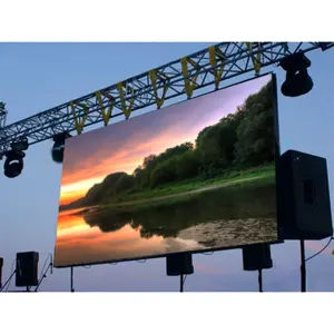 Bon retour d'information location moulage sous pression en aluminium écran led polychrome p3.91 led mur led écran led intérieur affichage led pour scène