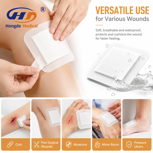 Pansement OEM ODM pour plaies avec coussinet absorbant, retrait indolore pour brûlures mineures, sites <span class=keywords><strong>de</strong></span> donneurs et plaies, CE HD - Product Image 3