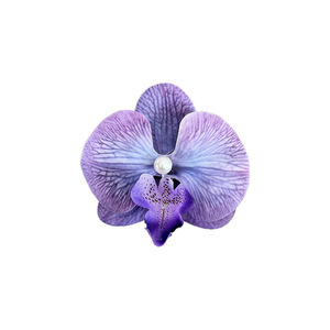 Kẹp tóc Phalaenopsis ngọt ngào với hoa giả ở các cạnh tạo nên bầu không khí cao cấp. Kẹp mỏ vịt - Product Image 5