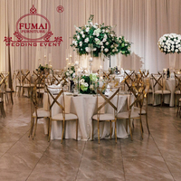 Vente en gros de chaises de banquet de mariage caméléon empilables pour hôtel et restaurant