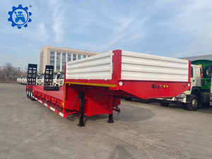 4 trục thấp giường Trailer 15m thấp giường xe tải Trailer thấp giường xe tải Trailer - Product Image 6