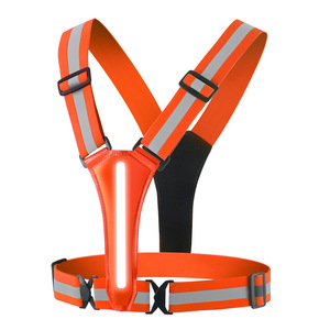 Đàn ông phụ nữ trẻ em có thể sạc lại LED phản quang vest cho khả năng hiển thị cao 5 màu sắc ánh sáng cho đi bộ chạy đi xe đạp - Product Image 4