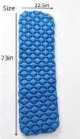 Matelas de camping gonflable, léger et portable, pour la randonnée, le trekking, la tente et les voyages en plein air