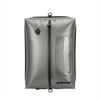 Sac de voyage organisateur sous vide personnalisable, durable, léger, portable, multifonctionnel, avec fermeture éclair et design tendance