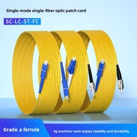 Cordons de raccordement à fibre optique monomode monobrin de classe SC, longueurs 3m/5m/10m, vente en gros directe usine, pigtail fabriqués en Chine