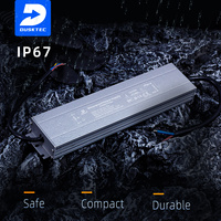 DUSKTEC Saklar Catu Daya Tahan Air, 12500Ma 6.25 Amp 150 Watt Tegangan Konstan AC 100-260V DC 12Vdc untuk CCTV LED