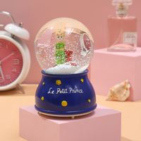 Globe à neige en résine DIY avec couple dansant, thème Noël, lavable, tendance, plusieurs tailles, vente en gros usine
