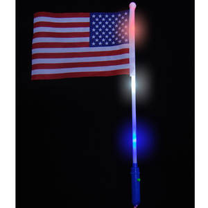 Новинка: Мини-флажок США для выборов с цифровой печатью на пластиковой основе и светодиодной подсветкой - Product Image 6