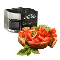 Perles de vinaigre balsamique liquide premium de Modène par Acetificio Andrea Milano, condiment gastronomique italien, pot de 50g