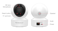 VSTARCAM CS49 caméra sans fil WIFI CCTV caméra HD surveillance bébé intérieur vision nocturne Surveillance système de caméra de sécurité