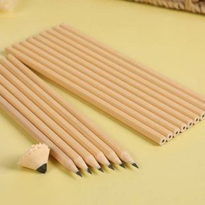 Crayons en bois HB naturels en gros, les moins chers, pour cadeaux promotionnels personnalisés d'usine - Product Image 5