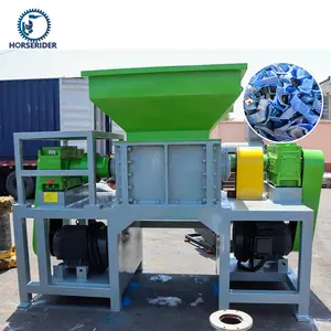 Tire Crusher Equipment Used Rubber Tyre Shredding Recycling Machines Industrial Shredder Machine