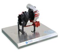 Model Pelatihan Otomotif Model Anatomi Struktural Turbocharger yang Digunakan untuk Pengajaran Profesional Otomotif.