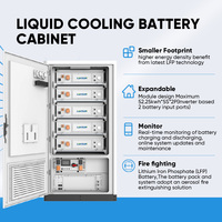 Usine 832V 314Ah Armoire de batterie pure refroidie par liquide extérieure 261kWh Capacité IP65 pour le stockage d'énergie C & I