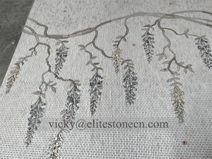 キッチン、バスルームのバック スプラッシュ、モザイクタイル、ウォールアート、天然石モザイクタイル、インテリア、キッチン、バスルームの装飾用 - Product Image 5