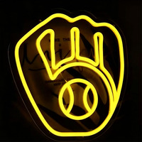 Enseigne au néon LED personnalisée, alphabet fluide, imperméable, enseigne publicitaire éclairée par LED