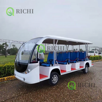 Nouvelle Arrivée Autobus Électrique Style Moderne 14 Places Sans Portes Autocars Autobus Scolaire Couleur Navette Personnalisée à Vendre