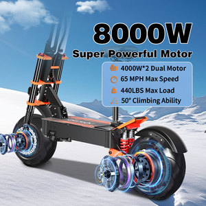 Scooter Eléctrico Toursor X8 60V 40Ah con Doble Motor, Velocidad de 80 km/h, Plegable, para Adultos, con Ruedas de 13 Pulgadas - Product Image 2