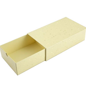 Nouvelle boîte à bijoux en carton coulissante pour collier, bracelet et bague, emballage cadeau - Product Image 1