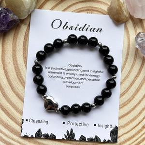 Natural Stone <b>Bracelet</b> Colorful Glass Beaded Abundance Mindset Professional Social Media Viral Style Flexible Payment Terms - Product Image 4