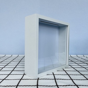 8x8 27x27cm vuông <span class=keywords><strong>A4</strong></span> hộp Bóng khung hộp bóng khung với kính hộp Bóng khung với ánh sáng - Product Image 4