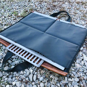 Wholesale Stainless Steel Custom <b>Fire</b> <b>Pits</b> with Grid for Garden Outdoor Party Household Fuel Firewood - Product Image 5