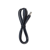 Câble d'alimentation CC 22AWG de haute qualité 5.5x2.1 Mâle vers Femelle pour bandes LED, moniteurs CCTV, câble personnalisé OEM ODM